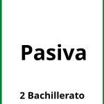 Ejercicios Pasiva 2 Bachillerato PDF