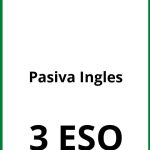 Ejercicios Pasiva Ingles 3 ESO PDF
