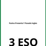 Ejercicios Pasiva Presente Y Pasado Ingles PDF 3 ESO