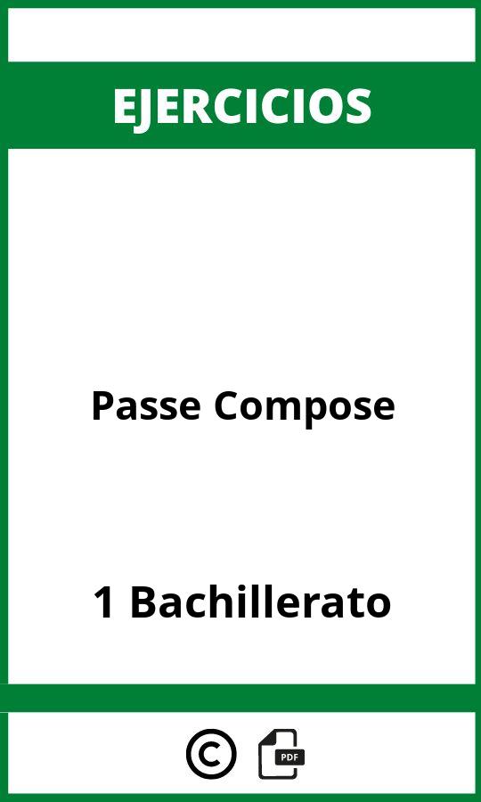 Ejercicios Passe Compose 1 Bachillerato PDF
