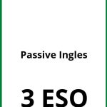 Ejercicios Passive Ingles 3 ESO PDF