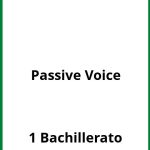 Ejercicios Passive Voice 1 Bachillerato PDF