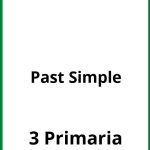 Ejercicios Past Simple 3 Primaria PDF