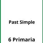 Ejercicios Past Simple 6 Primaria PDF