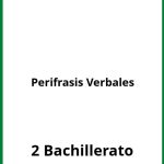 Ejercicios Perifrasis Verbales 2 Bachillerato PDF