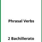 Ejercicios Phrasal Verbs 2 Bachillerato PDF