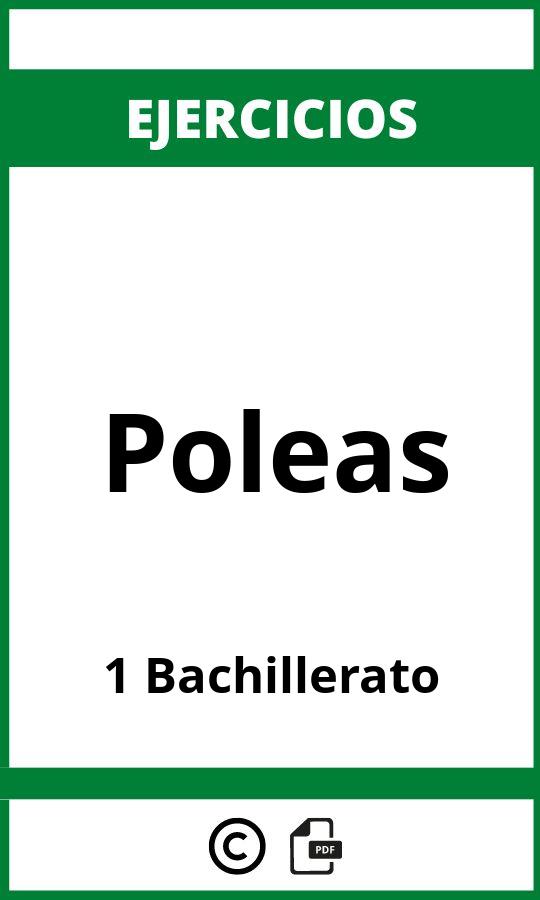 Ejercicios Poleas 1 Bachillerato PDF