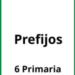 Ejercicios Prefijos 6 Primaria PDF