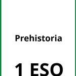 Ejercicios Prehistoria 1 ESO PDF