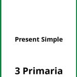 Ejercicios Present Simple 3 Primaria PDF