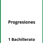 Ejercicios Progresiones 1 Bachillerato PDF