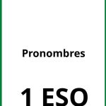 Ejercicios Pronombres 1 ESO PDF