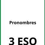 Ejercicios Pronombres 3 ESO PDF