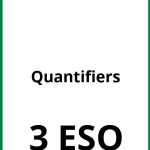 Ejercicios Quantifiers 3 ESO PDF