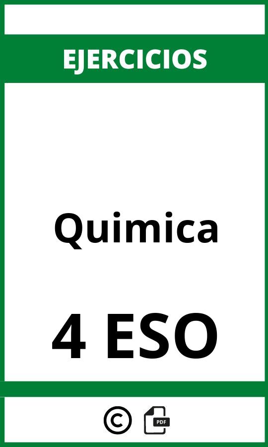 Ejercicios Quimica 4 ESO PDF