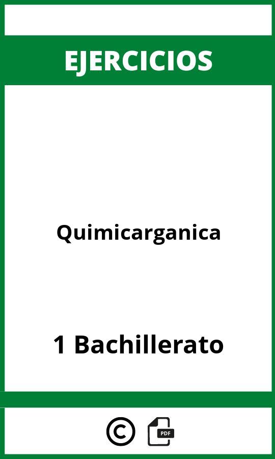 Ejercicios Quimica Organica 1 Bachillerato PDF