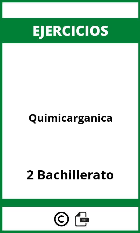 Ejercicios Quimica Organica 2 Bachillerato PDF