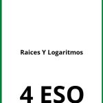 Ejercicios Raices Y Logaritmos 4 ESO PDF