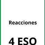 Ejercicios Reacciones 4 ESO PDF