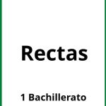Ejercicios Rectas 1 Bachillerato PDF