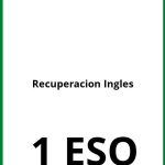 Ejercicios Recuperacion Ingles 1 ESO PDF
