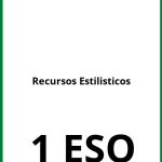 Ejercicios Recursos Estilisticos 1 ESO PDF
