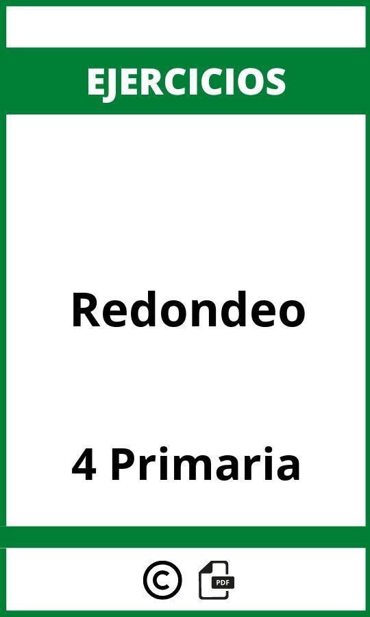 Ejercicios Redondeo 4 Primaria PDF