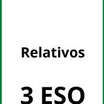 Ejercicios Relativos 3 ESO PDF