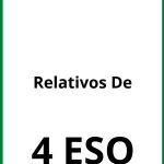 Ejercicios Relativos 4 De ESO PDF