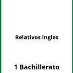 Ejercicios Relativos Ingles 1 Bachillerato PDF