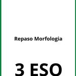 Ejercicios Repaso Morfologia 3 ESO PDF