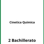 Ejercicios  Cinetica Quimica 2 Bachillerato PDF