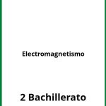 Ejercicios  Electromagnetismo 2 Bachillerato PDF