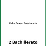Ejercicios  Fisica 2 Bachillerato Campo Gravitatorio PDF