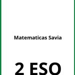 Ejercicios  Matematicas 2 ESO PDF Savia
