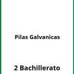 Ejercicios  Pilas Galvanicas 2 Bachillerato PDF