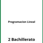 Ejercicios  Programación Lineal 2 Bachillerato PDF