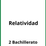 Ejercicios  Relatividad 2 Bachillerato PDF