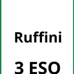 Ejercicios Ruffini 3 ESO PDF