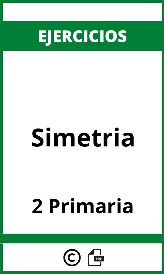 Ejercicios Simetria 2 Primaria PDF