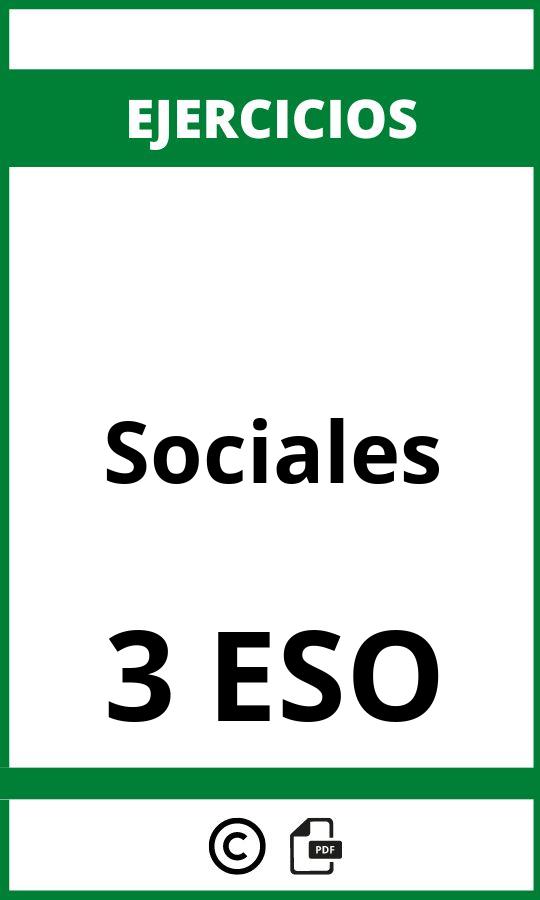 Ejercicios Sociales 3 ESO PDF