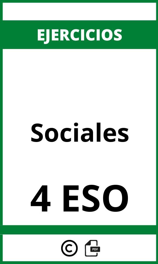 Ejercicios Sociales 4 ESO PDF