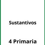 Ejercicios Sustantivos 4 Primaria PDF
