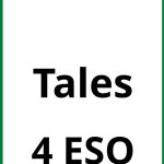 Ejercicios Tales 4 ESO PDF