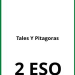 Ejercicios Tales Y Pitagoras 2 ESO PDF