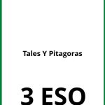 Ejercicios Tales Y Pitagoras 3 ESO PDF