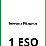 Ejercicios Teorema Pitagoras 1 ESO PDF