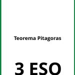 Ejercicios Teorema Pitagoras 3 ESO PDF