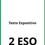 Ejercicios Texto Expositivo 2 ESO PDF