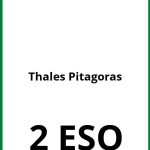 Ejercicios Thales Pitagoras 2 ESO PDF